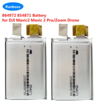 1-4pcs/lot 3.7v 3850mAh 854871 Replacement Battery For DJI Mavic 2 Mavic2 Mavic 2 Pro , Zoom Drone Aircraft Flight Battery