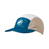 【Mammut 長毛象官方直營】Aenergy Light Cap 輕量遮陽鴨舌帽 深冰藍/白 #1191-01321