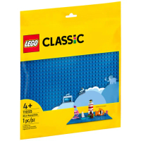 【LEGO 樂高】11025 Classic 經典基本顆粒系列 - 藍色底板2入