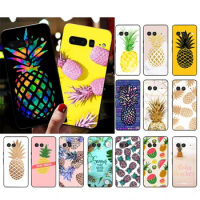 Phone Case for Google Pixel 8 7 Pro 7a 6A 6 Pro 5A 4A 3A Pixel 4 XL Pixel 5 6 4 3 3A XL Pineapple