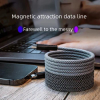 Magtame Magnetic Data Cable PD Fast Charging 240w for iPhone15Promax Charging Cable Apple 14 Phone Huawei Dual Head type-c Andro