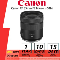Canon RF 85mm F2 Macro Large Aperture Macro Prime Full-frame Mirrorless Camera Lens For Canon RF-Mount RP R5 R10 R6 R