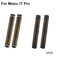 2pcs For Meizu 17 Pro LCD display screen FPC connector For Meizu 17Pro logic on motherboard mainboard