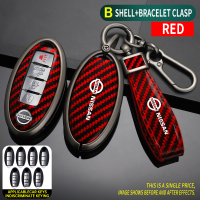 เคสกุญแจ For Nissan Almera Livina Sentra Skyline Navara เคสกุญแจรถยนต์