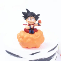 10CM Anime Dragon Ball Z Figure Son Goku Figures Monkey King Action Figurine Model Ornaments Collection Cartoon Kawaii Kids Gift