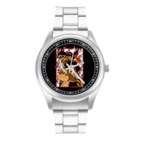 Digivice Digimon Quartz Watch Elegant Girl Wrist Watch Design Stainless Spring Upwrist Wristwatch