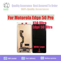 Original For Motorola Moto edge 50 pro LCD Display+Touch Screen Digitizer Assembly Moto edge 50 pro XT2403 LCD Replacment Parts