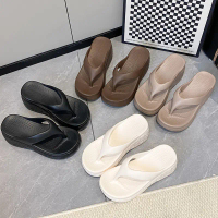 New EVA small 8cm thick bottom flip flops for women in summer, internet famous Instagram for wearing