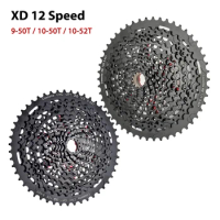 XD Mountain Bike Freewheel 12 Speed Steel MTB Bicycle Cassette Flywheel 9-50T 10-50T 10-52T for SRAM