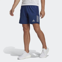 【adidas 愛迪達】OWN THE RUN SHO 男 短褲 亞洲版 運動 慢跑 路跑 反光 吸濕排汗 藍(HM8443)