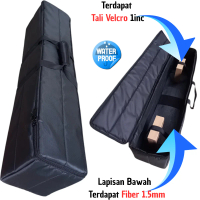 Tas Tripod 104x22x22-Lighting Stand Bag Bahan D1680 Balistik Waterproof Kepala YKK