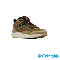 Columbia 哥倫比亞官方旗艦 男款- FACET™60 Outdry防水健走鞋-橄欖綠(UBM35300OL / 2021秋冬)
