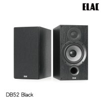 【ELAC】書架式喇叭(DB52-黑)