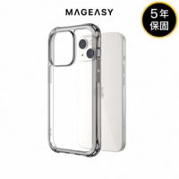 MAGEASY iPhone 14 Plus 6.7吋 Alos 超軍規防摔透明手機殼(五年保固 永不泛黃)