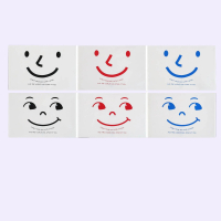 Map Plastik Kancing F4 TOMEX Smart Pocket Motif SMILE