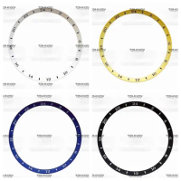 33MM*29MM Black Blue Yellow White Index Chapter Ring Fit For 39mm Watch NH35 Watch Case Presage Mechanical Watch