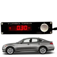Universal Car Turbo Timer Led Display Auto Turbo Timer Red Blue White LED Digital Display Device For Racing Car Auto Accessories