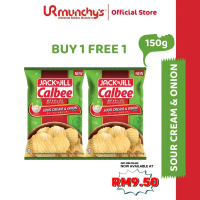 [Bundle of 2] Jack n Jill Calbee Potato Chips Sour Cream 150g