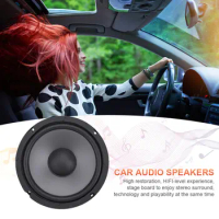 4/5/6 Inch Car HiFi Coaxial Speaker Full Range Frequency Auto Audio 400W 500W 600W Subwoofer Speakers for Vehicle Automobile