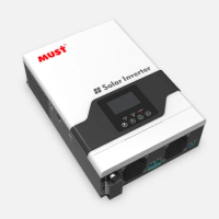 MUST 48V 230V 5000 watt 5kw parallel function off grid power inverter hybrid with MPPT solar charge 