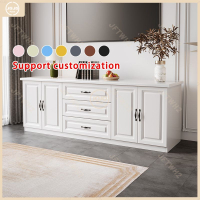Kirkmung Window storage cabinet TV cabinet simple modern floor cabinet solid wood combination storag