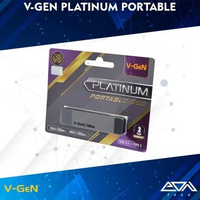 V-Gen Platinum PORTABLE 256GB 512G 1TB SSD VGEN USB 3.1 & TYPE C (550MB/s) 256GB