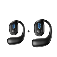 (BUY 1 TAKE 1) Single Wireless Bluetooth Earbuds with Digital Display - Open Ear Headphones - Ultra