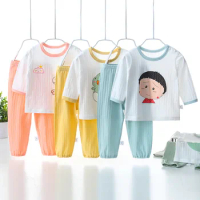 Pajama Sets Sleepwear &amp; Robe Children's Clothing Mother &amp; Kids cotton kids pajama set boys pajama set girls pajama set hot sale