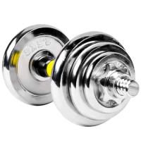 Gym Weight Adjustable Dumbbell Cast Iron Chromium Alloy Dumbbell 15Kg Adjustable Dumbbell Set