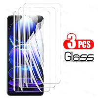 3PCS Tempered Glass for Xiaomi Redmi 12 12C Note 12S 12R 12 Pro Plus 12 4G 5G Glass Protective Full Cover 9H HD Screen Protector