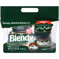 【AGF】Blend經典即溶咖啡組合包150g(80g罐+70g袋)