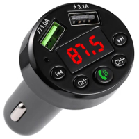 E6 Car Bluetooth MP3 Bluetooth MP3 Player Car Charger Fm Bluetooth Car Charger