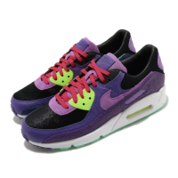 Nike 休閒鞋 Air Max 90 QS 復古 男鞋 經典鞋款 氣墊 球鞋穿搭異 材質拼接 紫 綠 CZ5588001