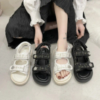 New Sandals Women's Sandals Flat Velcro Summer Beach Sandals Women's Shoes