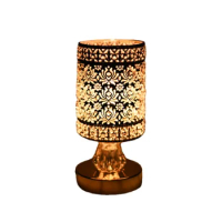 Bedroom Table Lamp Crystal Bedside Lamp European Small Night Lamp Plug-in Essential Oil Lamp Fragrance Lamp