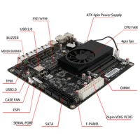 N5105/N6005NAS Demon Board / Six SATA3.0/ Dual M.2/ITX/ Four I226-V Nics