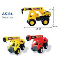 Mainan Anak Mobil Mobilan TRUK CRANE AK94