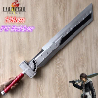 1:1 Cosplay Big Sword Weapon Cloud Strife Buster Sword Six Forms Remake Sword Knife Gamee Zack Fair