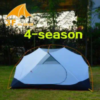 3F UL GEAR 4 Season 2 Person Tent Vents Ultralight Camping Tent Body for Inner Tent