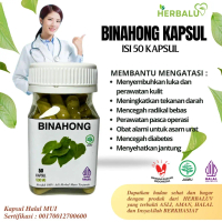 Kapsul Daun Binahong Original Herbal Isi 50 Kapsul