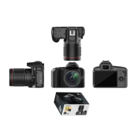 HD WiFi Digital Camera 4K Recording DSLR Camera Digital Shoot Camera With 16X Digital Zoom 4K Dual Lens Professional Camcorder
