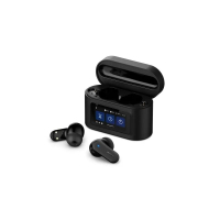 PHILIPS TAT6000BK TWS 真無線入耳式耳機 藍色 IPX5 防水 藍牙5.4 主動降噪 觸控螢幕 多連接 黑色 (V000)