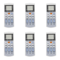 New 6X Conditioner Air Conditioning Remote Control For Panasonic Controller A75C3407 A75C3623 A75C3625 KTSX003 A75C3297