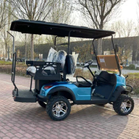 CE Approved 60V Electric 4 6 Seater Golf Cart For Sightseeing Tourist Electric Golf Car Street Legal