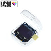 0.96 inch OLED White Blue Display Module Yellow Blue color 128X64 OLED I2C IIC SPI 7pin Driver Chip SSD1306 for arduino (7Pin)