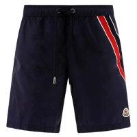 【MONCLER】秋冬新款 男款 品牌LOGO 海灘褲/泳褲-午夜藍色(M號、L號、XL號)