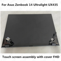 14'' original IPS display for Asus Zenbook 14 Ultralight UX435 UX435EG Touch LCD screen assembly with Grey cover FHD 1920X1080