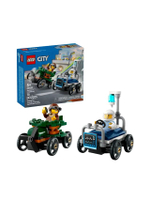 ตัวต่อเสริมทักษะ Airplane vs. Hospital Bed Race Car Pack 60459 หลากสี