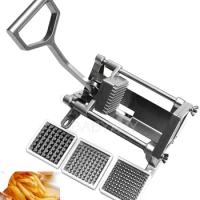 Russia Sweet Potato French Fry Cutter Heavy Duty Commercial Potato Fries  Cutting Machine for KFC Restaurant Use Potato Slicer