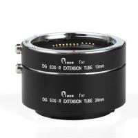 Pixco Macro Lens DG-EOS R Auto-Focus Extender Tube Adapter (13mm, 26mm Length) for EOS R Mount Lens to EOS R/EOS RP Camera Body